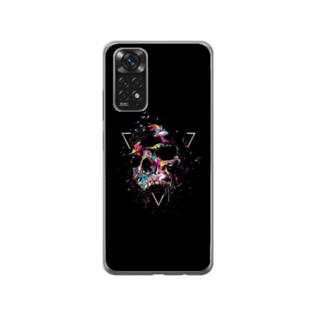 Husa personalizata tip carcasa HQPrint pentru Xiaomi Redmi Note 11, model Colorful 5, multicolor, S1D1M0302