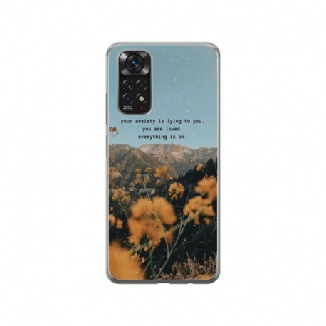 Husa personalizata tip carcasa HQPrint pentru Xiaomi Redmi Note 11, model Quote 1, multicolor, S1D1M0306