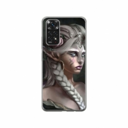 Husa personalizata tip carcasa HQPrint pentru Xiaomi Redmi Note 11, model Alien Queen, multicolor, S1D1M0308