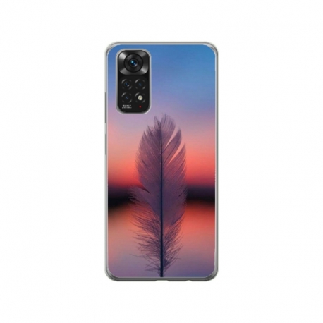 Husa personalizata tip carcasa HQPrint pentru Xiaomi Redmi Note 11, model Fulg, multicolor, S1D1M0309