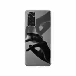 Husa personalizata tip carcasa HQPrint pentru Xiaomi Redmi Note 11, model Hand Reach, multicolor, S1D1M0318