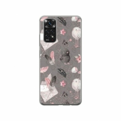 Husa personalizata tip carcasa HQPrint pentru Xiaomi Redmi Note 11, model Abstract 1, multicolor, S1D1M0321