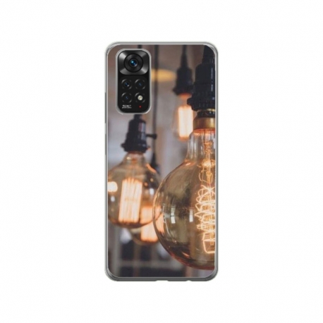 Husa personalizata tip carcasa HQPrint pentru Xiaomi Redmi Note 11, model Lightbulb, multicolor, S1D1M0322