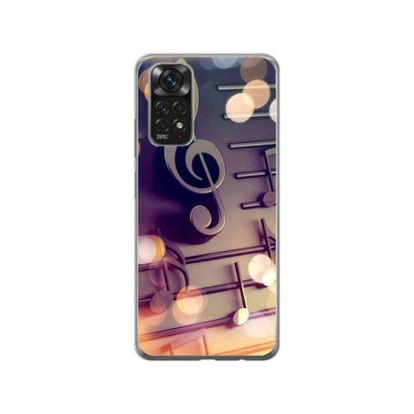 Husa personalizata tip carcasa HQPrint pentru Xiaomi Redmi Note 11, model Notes, multicolor, S1D1M0328