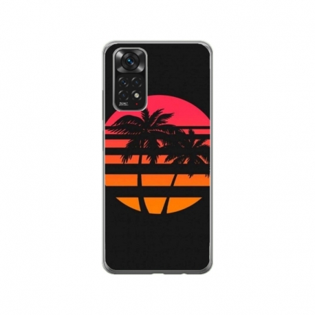 Husa personalizata tip carcasa HQPrint pentru Xiaomi Redmi Note 11, model Beach View 3, multicolor, S1D1M0337
