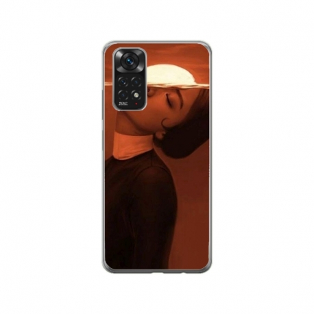 Husa personalizata tip carcasa HQPrint pentru Xiaomi Redmi Note 11, model Sun Girl, multicolor, S1D1M0359
