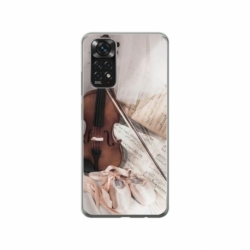 Husa personalizata tip carcasa HQPrint pentru Xiaomi Redmi Note 11, model Violon, multicolor, S1D1M0371
