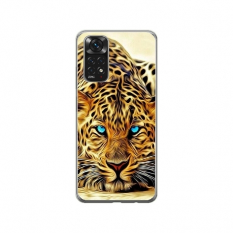 Husa personalizata tip carcasa HQPrint pentru Xiaomi Redmi Note 11, model Cheetah, multicolor, S1D1M0382