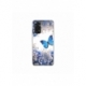 Husa personalizata tip carcasa HQPrint pentru Xiaomi Redmi Note 11S, model Butterfly 4, multicolor, S1D1M0041