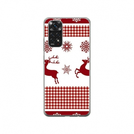 Husa personalizata tip carcasa HQPrint pentru Xiaomi Redmi Note 11S, model Reindeer 1, multicolor, S1D1M0051