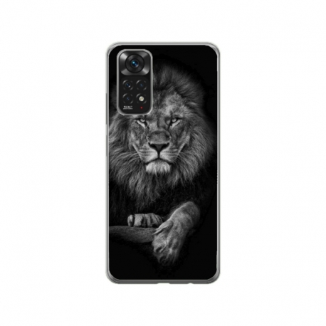 Husa personalizata tip carcasa HQPrint pentru Xiaomi Redmi Note 11S, model Lion 2, multicolor, S1D1M0117