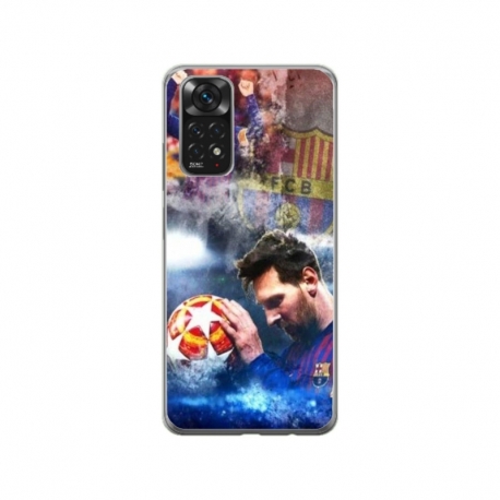 Husa personalizata tip carcasa HQPrint pentru Xiaomi Redmi Note 11S, model Messi 1, multicolor, S1D1M0122