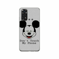 Husa personalizata tip carcasa HQPrint pentru Xiaomi Redmi Note 11S, model Dont Touch my Phone 3, multicolor, S1D1M0123