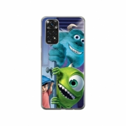 Husa personalizata tip carcasa HQPrint pentru Xiaomi Redmi Note 11S, model Monster INC, multicolor, S1D1M0127