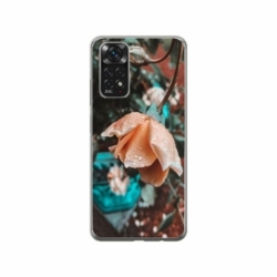 Husa personalizata tip carcasa HQPrint pentru Xiaomi Redmi Note 11S, model Flowers 10, multicolor, S1D1M0149