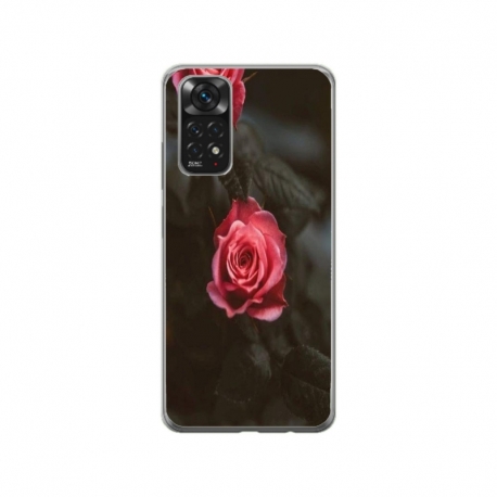 Husa personalizata tip carcasa HQPrint pentru Xiaomi Redmi Note 11S, model Flowers 11, multicolor, S1D1M0156