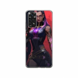 Husa personalizata tip carcasa HQPrint pentru Xiaomi Redmi Note 11S, model Valorant, multicolor, S1D1M0157