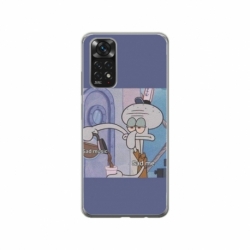 Husa personalizata tip carcasa HQPrint pentru Xiaomi Redmi Note 11S, model Squidward 1, multicolor, S1D1M0161