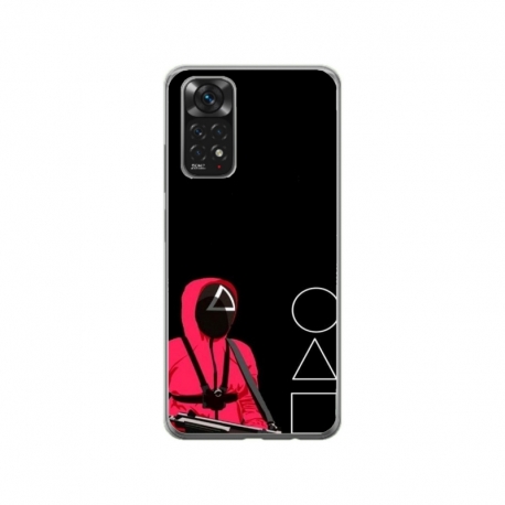 Husa personalizata tip carcasa HQPrint pentru Xiaomi Redmi Note 11S, model Squid Game 5, multicolor, S1D1M0177