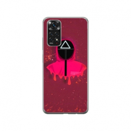Husa personalizata tip carcasa HQPrint pentru Xiaomi Redmi Note 11S, model Squid Game 6, multicolor, S1D1M0178