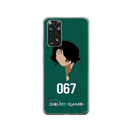 Husa personalizata tip carcasa HQPrint pentru Xiaomi Redmi Note 11S, model Squid Game 16, multicolor, S1D1M0188