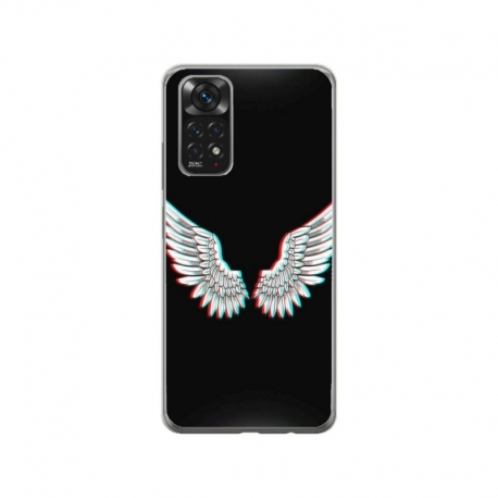 Husa personalizata tip carcasa HQPrint pentru Xiaomi Redmi Note 11S, model Angel, multicolor, S1D1M0219