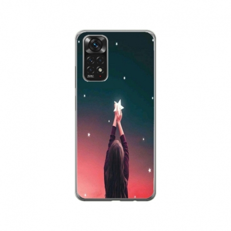 Husa personalizata tip carcasa HQPrint pentru Xiaomi Redmi Note 11S, model Star stealing, multicolor, S1D1M0292