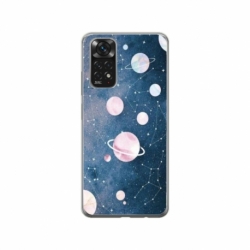 Husa personalizata tip carcasa HQPrint pentru Xiaomi Redmi Note 11S, model Solar System, multicolor, S1D1M0313