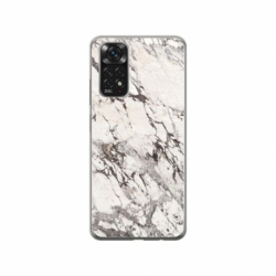 Husa personalizata tip carcasa HQPrint pentru Xiaomi Redmi Note 11S, model White Marble, multicolor, S1D1M0325