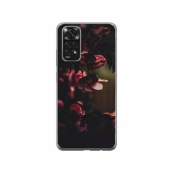 Husa personalizata tip carcasa HQPrint pentru Xiaomi Redmi Note 11S, model Flowers 20, multicolor, S1D1M0344