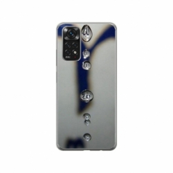 Husa personalizata tip carcasa HQPrint pentru Xiaomi Redmi Note 11S, model Droplets, multicolor, S1D1M0353