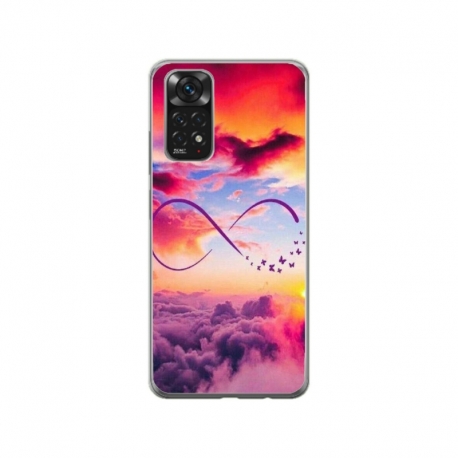 Husa personalizata tip carcasa HQPrint pentru Xiaomi Redmi Note 11S, model Bright Infinity, multicolor, S1D1M0377