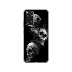 Husa personalizata tip carcasa HQPrint pentru Xiaomi Redmi Note 11 Pro 4G, model Skulls, multicolor, S1D1M0032