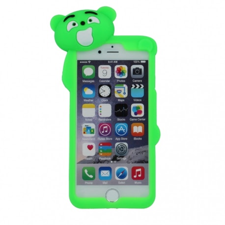 Husa SAMSUNG Galaxy S7 - 3D (Urs Verde)