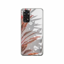 Husa personalizata tip carcasa HQPrint pentru Xiaomi Redmi Note 11 Pro 4G, model Leaf Design 4, multicolor, S1D1M0155