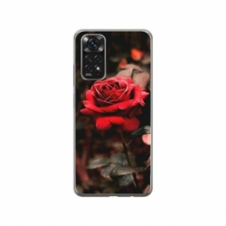 Husa personalizata tip carcasa HQPrint pentru Xiaomi Redmi Note 11 Pro 4G, model Flowers 12, multicolor, S1D1M0160