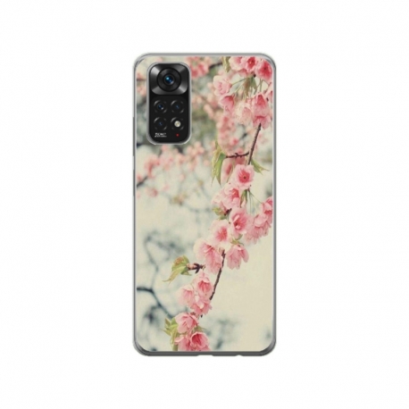 Husa personalizata tip carcasa HQPrint pentru Xiaomi Redmi Note 11 Pro 4G, model Flowers 18, multicolor, S1D1M0245