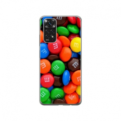 Husa personalizata tip carcasa HQPrint pentru Xiaomi Redmi Note 11 Pro 4G, model MandM, multicolor, S1D1M0257