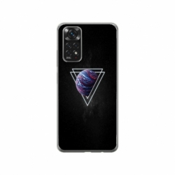 Husa personalizata tip carcasa HQPrint pentru Xiaomi Redmi Note 11 Pro 4G, model Triangle Planet, multicolor, S1D1M0278