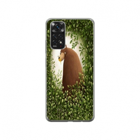 Husa personalizata tip carcasa HQPrint pentru Xiaomi Redmi Note 11 Pro 4G, model Bear, multicolor, S1D1M0312