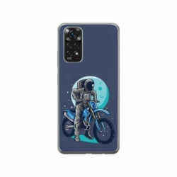 Husa personalizata tip carcasa HQPrint pentru Xiaomi Redmi Note 11 Pro 4G, model Biker Astronaout, multicolor, S1D1M0375