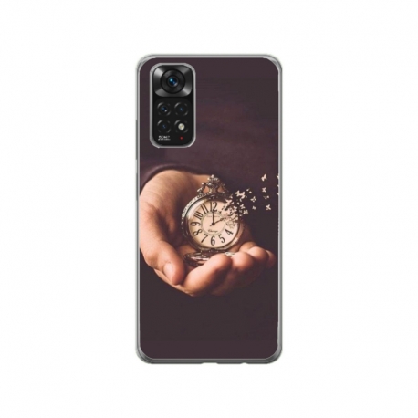 Husa personalizata tip carcasa HQPrint pentru Xiaomi Redmi Note 11 Pro 5G, model Time Flies 1, multicolor, S1D1M0364