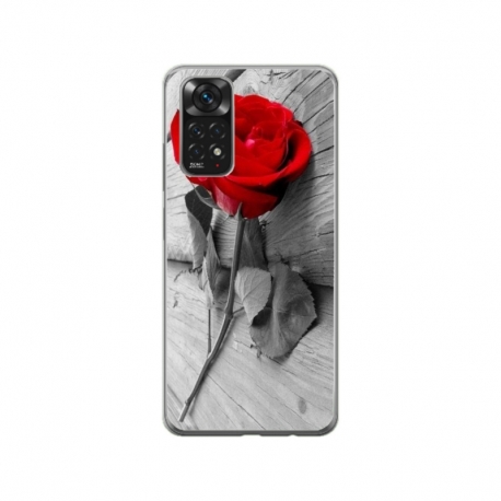 Husa personalizata tip carcasa HQPrint pentru Xiaomi Redmi Note 11 Pro 5G, model Rose, multicolor, S1D1M0384