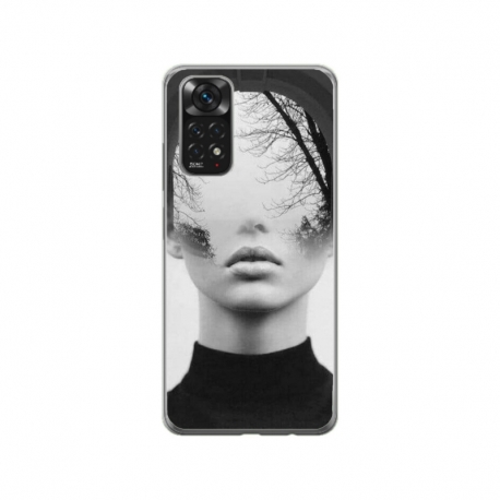 Husa personalizata tip carcasa HQPrint pentru Xiaomi Redmi Note 12 Pro, model Abstract Lady, multicolor, S1D1M0066