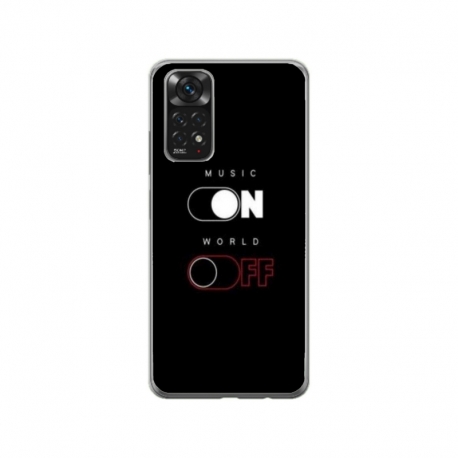 Husa personalizata tip carcasa HQPrint pentru Xiaomi Redmi Note 12 Pro, model Phone On World Off, multicolor, S1D1M0131