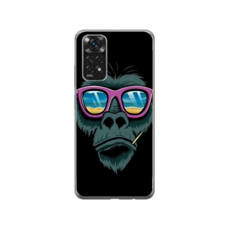 Husa personalizata tip carcasa HQPrint pentru Xiaomi Redmi Note 12 Pro, model Gorilla, multicolor, S1D1M0288