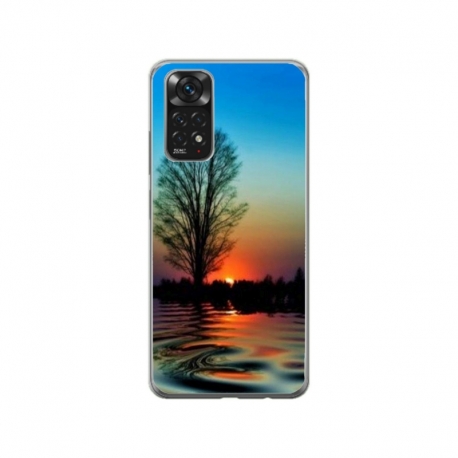 Husa personalizata tip carcasa HQPrint pentru Xiaomi Mi 10T 5G, model Apus, multicolor, S1D1M0006
