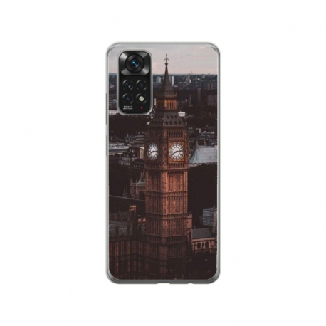 Husa personalizata tip carcasa HQPrint pentru Xiaomi Mi 10T 5G, model Big Ben 2, multicolor, S1D1M0014