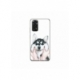 Husa personalizata tip carcasa HQPrint pentru Xiaomi Mi 10T 5G, model Fluffy Dog, multicolor, S1D1M0033