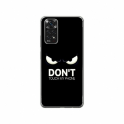 Husa personalizata tip carcasa HQPrint pentru Xiaomi Mi 10T 5G, model Dont touch my phone 1, multicolor, S1D1M0035